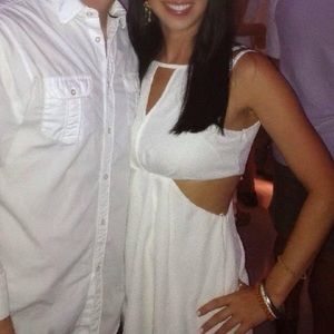 BCBGeneration cut out dress